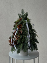 Load image into Gallery viewer, Handmade Christmas Tree in white
